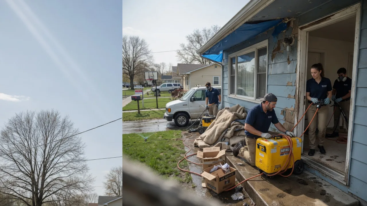 Basement Flood Cleanup in Caledonia, MS near me